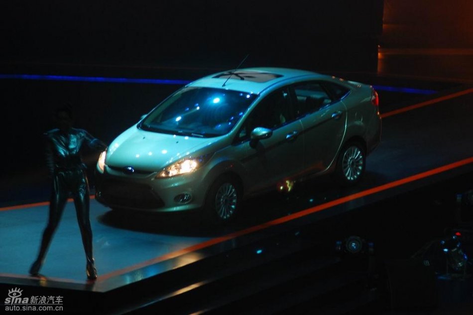 长安福特新嘉年华亮相上市现场