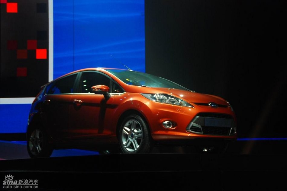 长安福特新嘉年华亮相上市现场