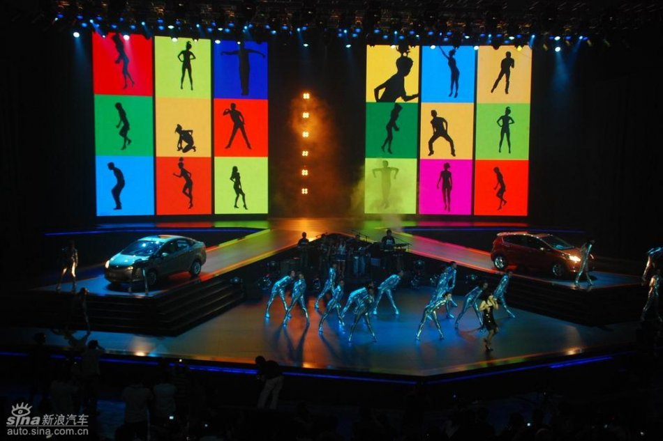 长安福特新嘉年华亮相上市现场