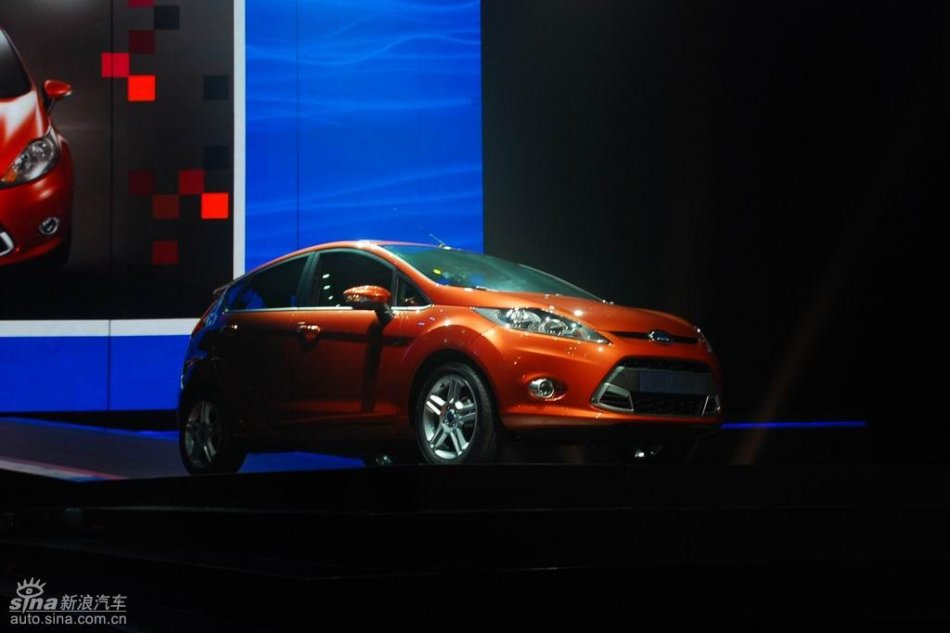 长安福特新嘉年华亮相上市现场