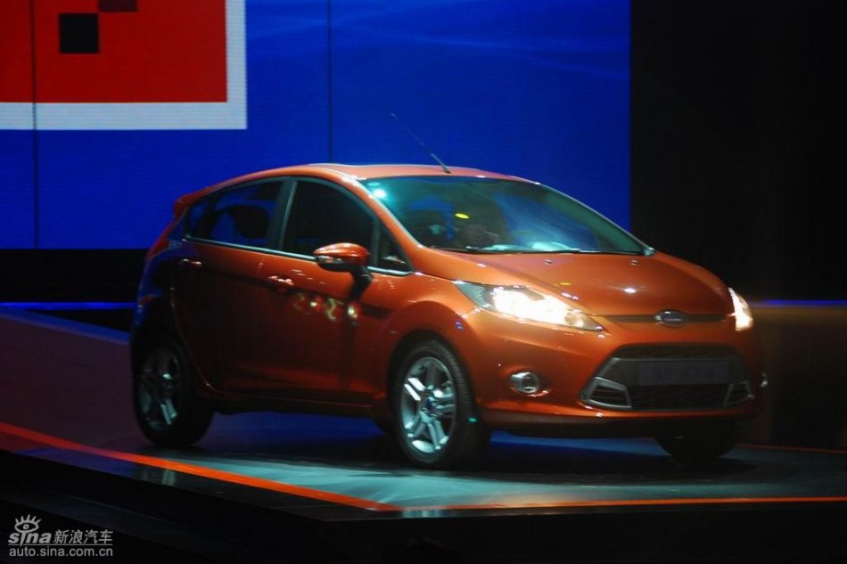 长安福特新嘉年华亮相上市现场