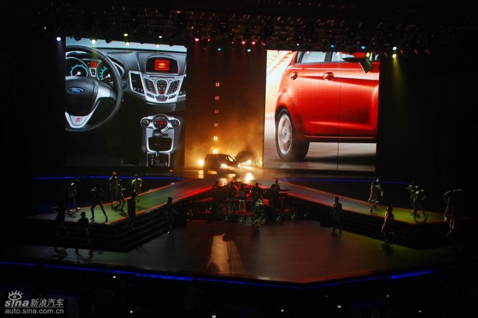 长安福特新嘉年华亮相上市现场