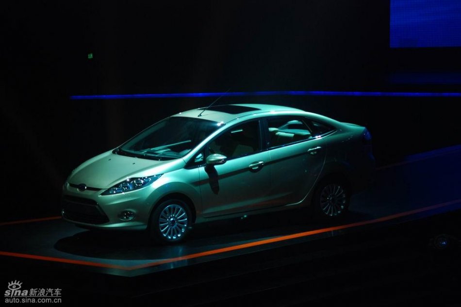 长安福特新嘉年华亮相上市现场