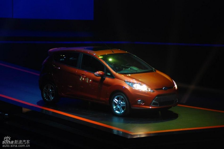 长安福特新嘉年华亮相上市现场