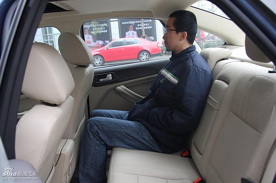 新款福克斯试驾实拍图细节