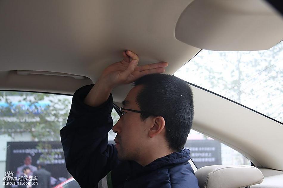 新款福克斯试驾实拍图细节