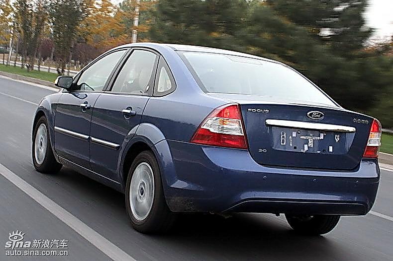 新款福克斯试驾实拍图外观