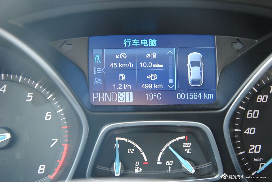 2012款福克斯三厢内饰功能