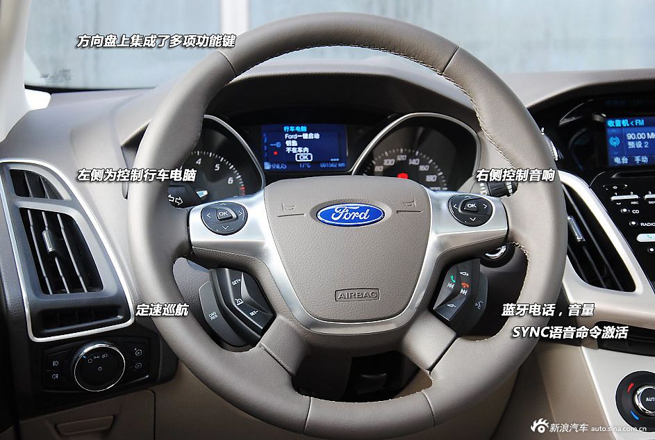 新浪汽车试驾全新福特福克斯