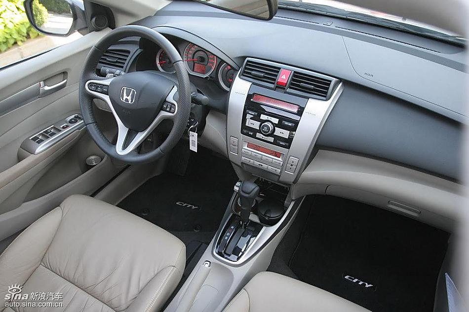 CITY锋范1.8升自动挡车型内饰及细节