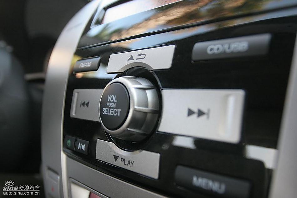 CITY锋范1.8升自动挡车型内饰及细节