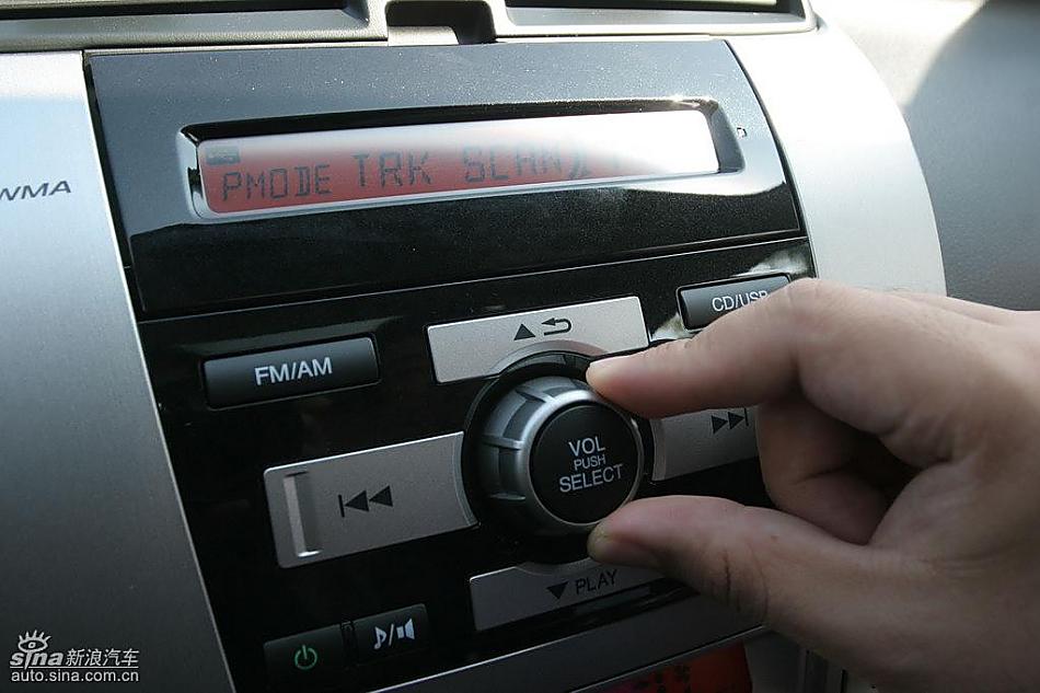 CITY锋范1.8升自动挡车型内饰及细节