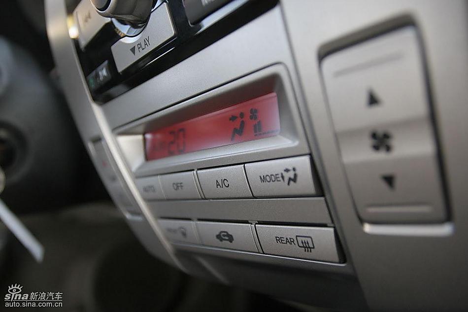 CITY锋范1.8升自动挡车型内饰及细节