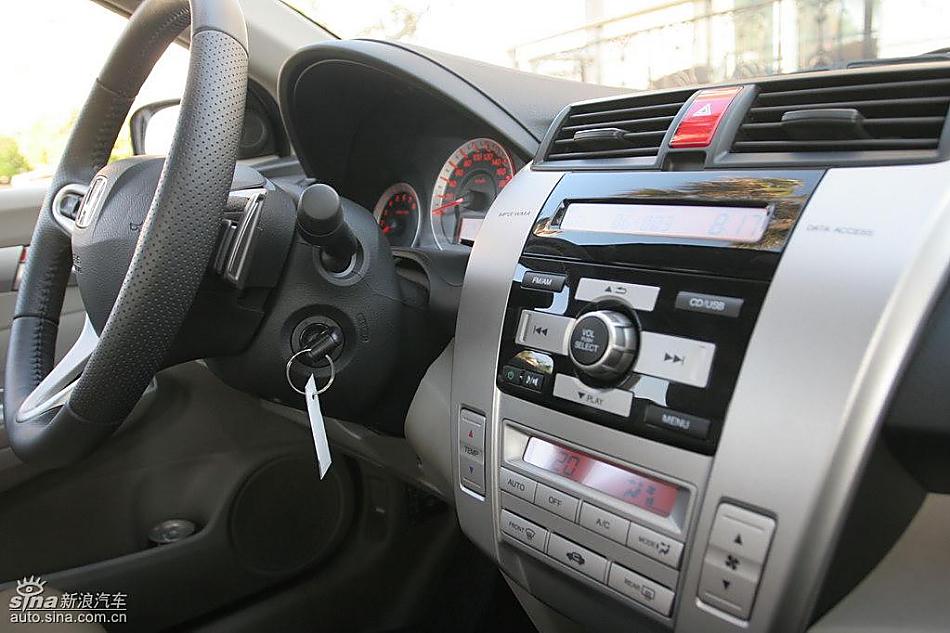 CITY锋范1.8升自动挡车型内饰及细节