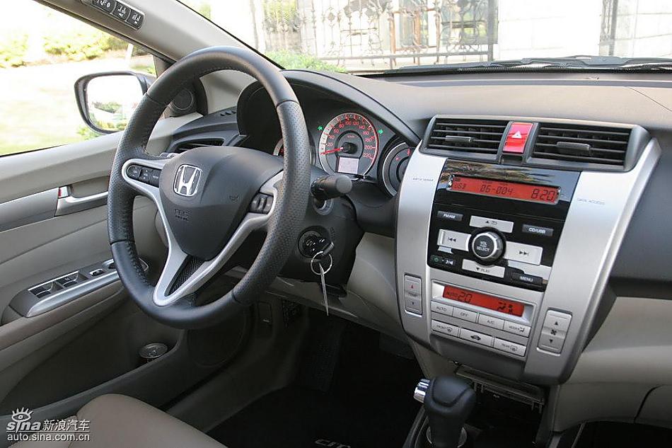 CITY锋范1.8升自动挡车型内饰及细节