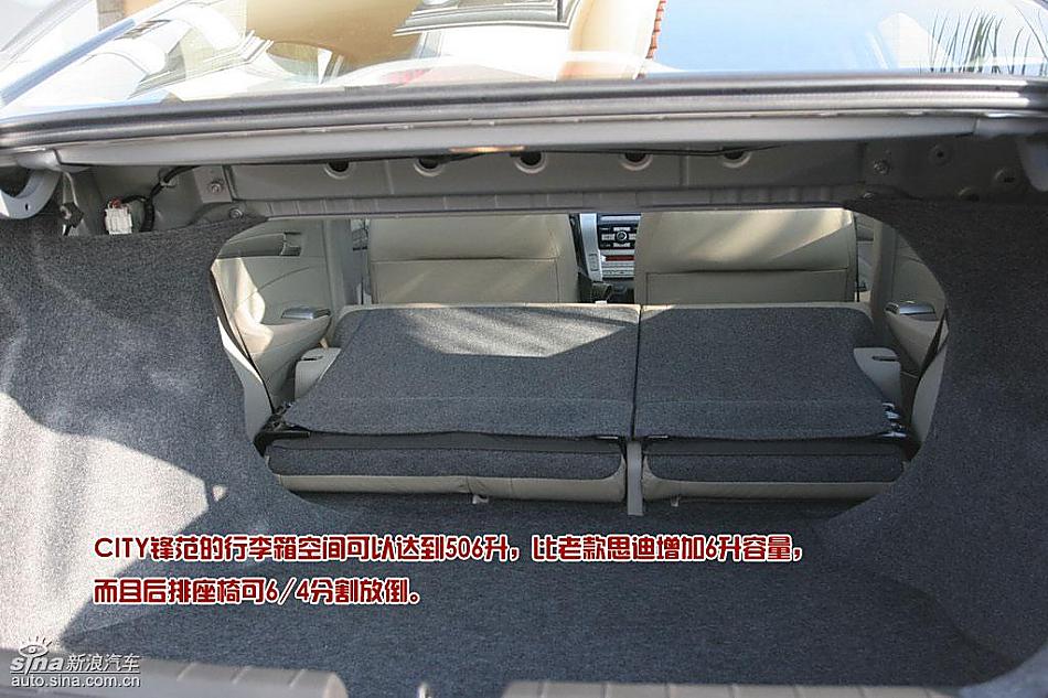 CITY锋范与老款思迪不同
