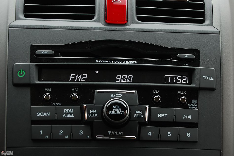 新浪试驾2010款CRV图集-内饰