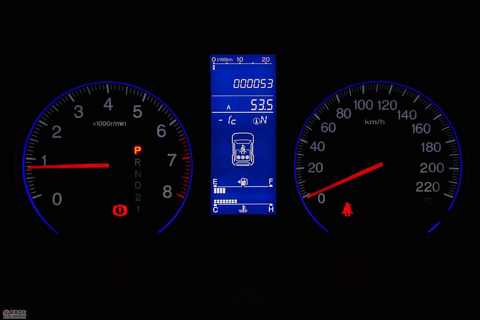 新浪试驾2010款CRV图集-内饰