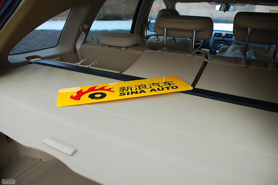 新浪试驾2010款CRV图集-内饰