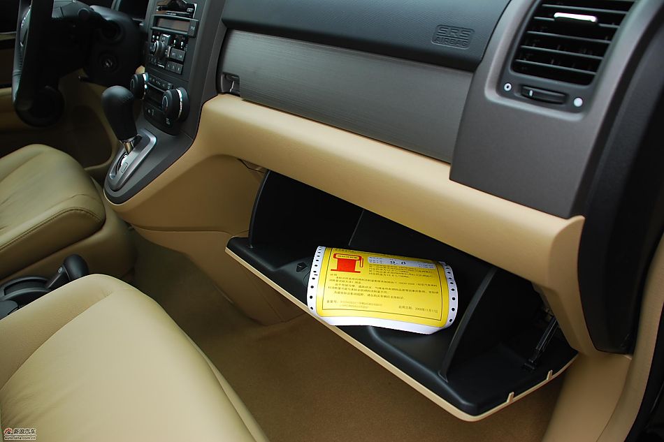 新浪试驾2010款CRV图集-内饰