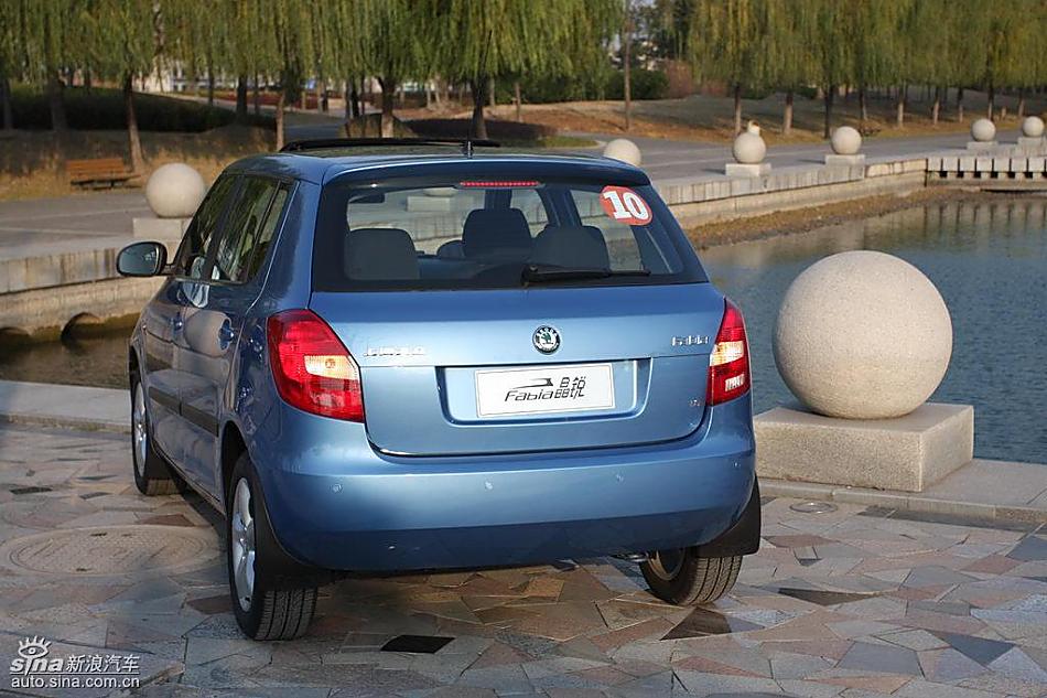 上海大众斯柯达Fabia晶锐外观实拍