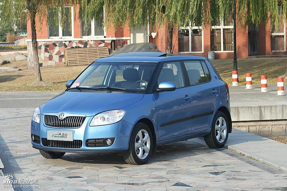 上海大众斯柯达Fabia晶锐外观实拍