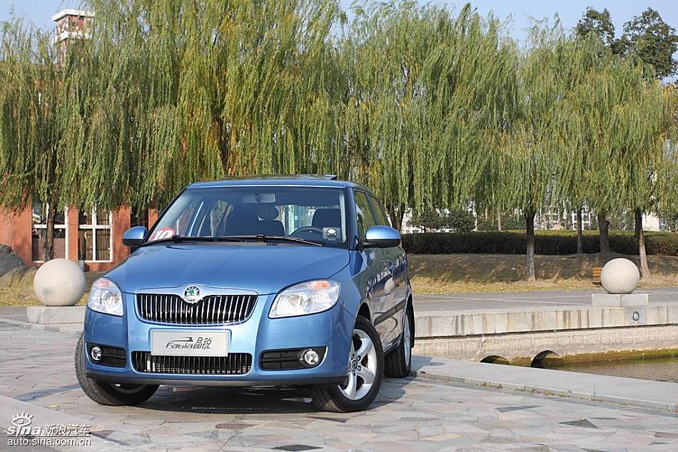 上海大众斯柯达Fabia晶锐外观实拍