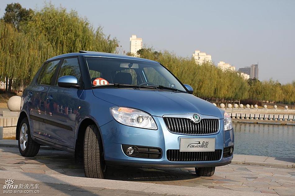 上海大众斯柯达Fabia晶锐外观实拍