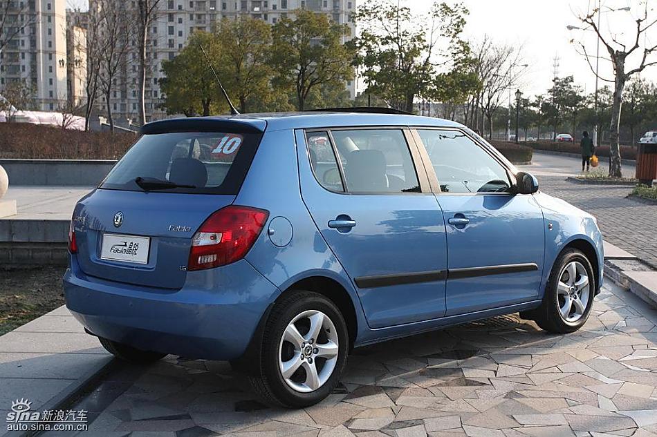 上海大众斯柯达Fabia晶锐外观实拍