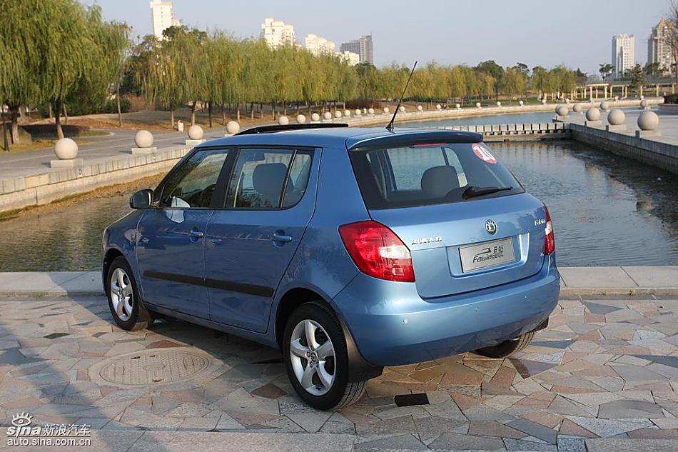 上海大众斯柯达Fabia晶锐外观实拍