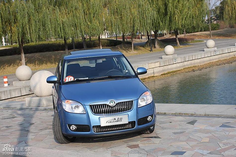 上海大众斯柯达Fabia晶锐外观实拍