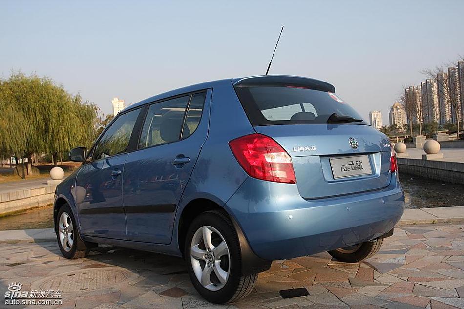 上海大众斯柯达Fabia晶锐外观实拍