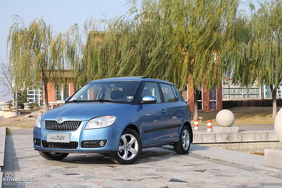 上海大众斯柯达Fabia晶锐外观实拍