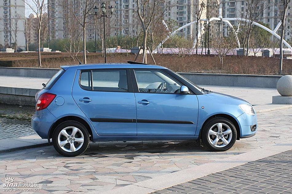 上海大众斯柯达Fabia晶锐外观实拍