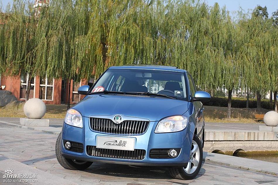 上海大众斯柯达Fabia晶锐外观实拍