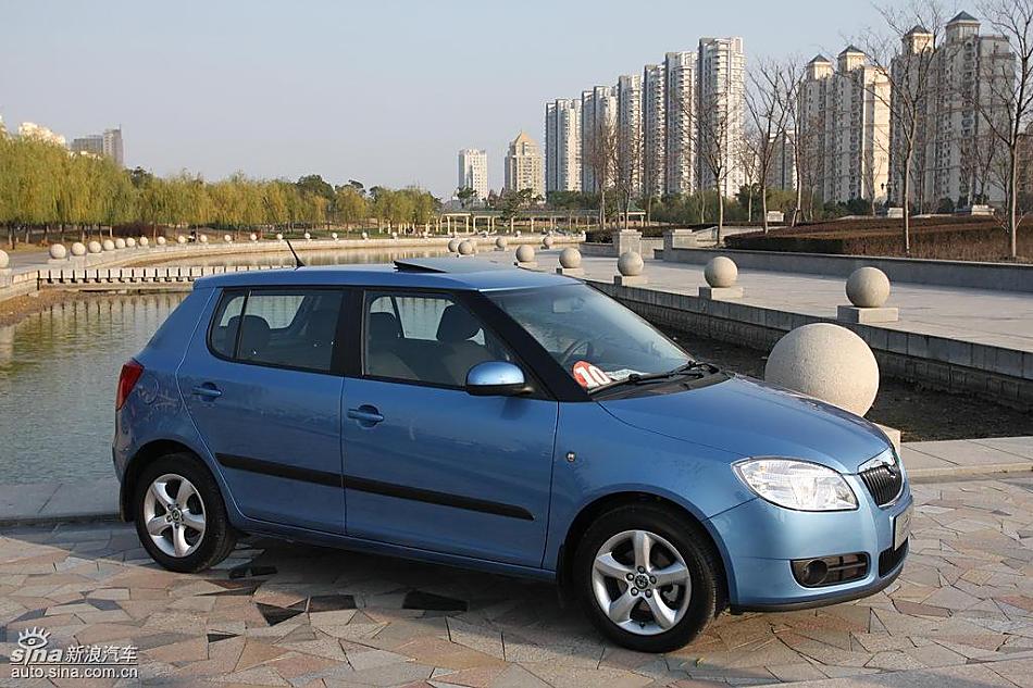 上海大众斯柯达Fabia晶锐外观实拍