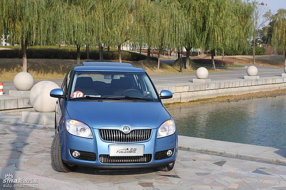 上海大众斯柯达Fabia晶锐外观实拍