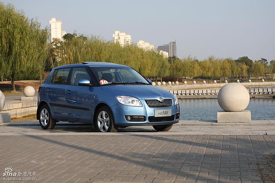 上海大众斯柯达Fabia晶锐外观实拍