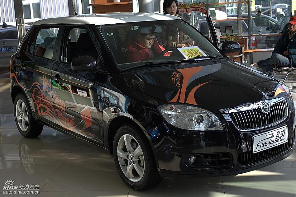 斯柯达晶锐到店实拍