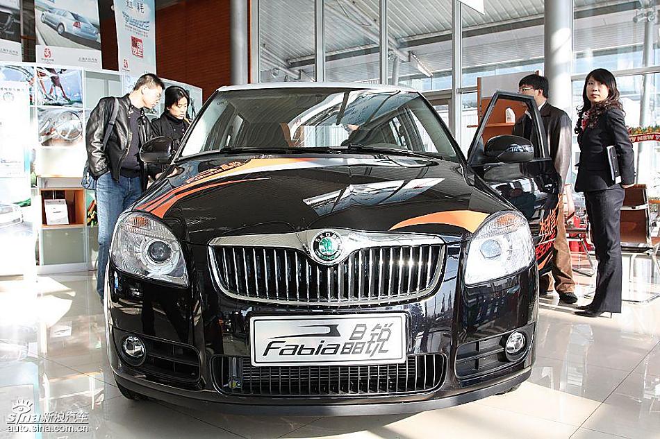 斯柯达晶锐到店实拍