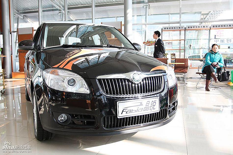 斯柯达晶锐到店实拍