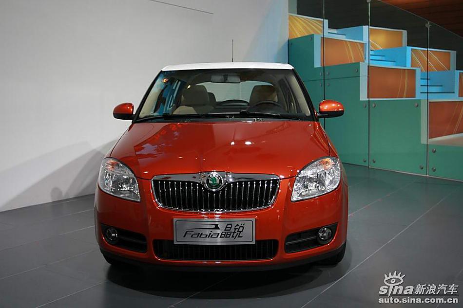 斯柯达Fabia晶锐广州车展实拍