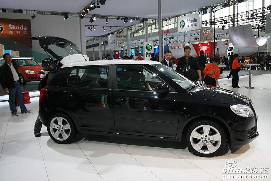 斯柯达Fabia晶锐广州车展实拍