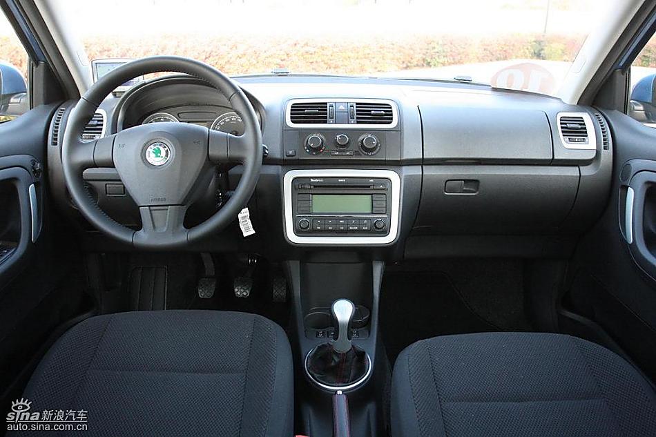 上海大众斯柯达Fabia晶锐内饰实拍