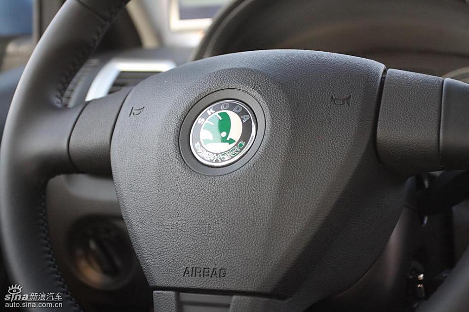 上海大众斯柯达Fabia晶锐内饰实拍