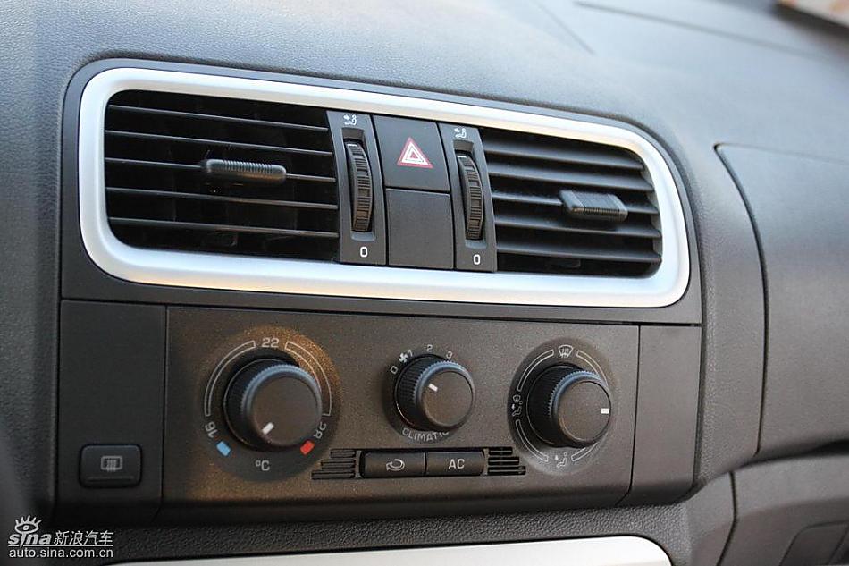 上海大众斯柯达Fabia晶锐内饰实拍