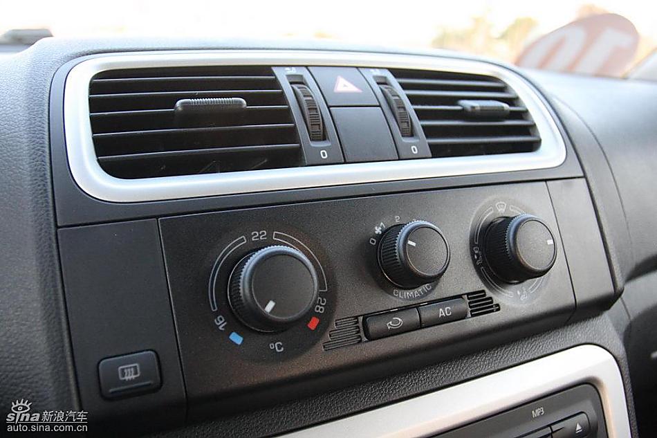 上海大众斯柯达Fabia晶锐内饰实拍