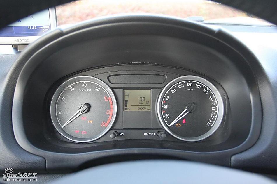上海大众斯柯达Fabia晶锐内饰实拍
