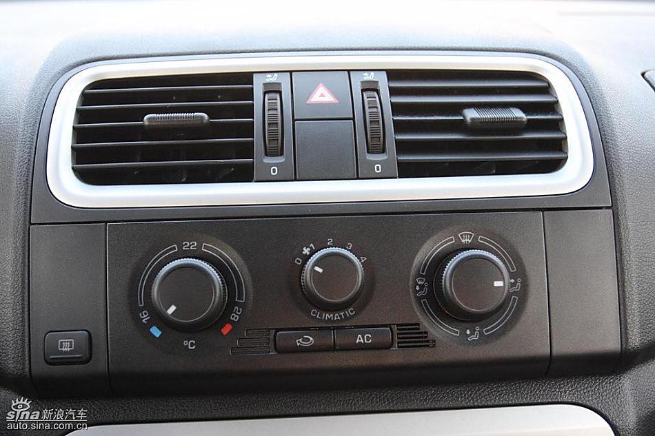 上海大众斯柯达Fabia晶锐内饰实拍