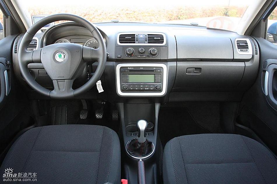 上海大众斯柯达Fabia晶锐内饰实拍